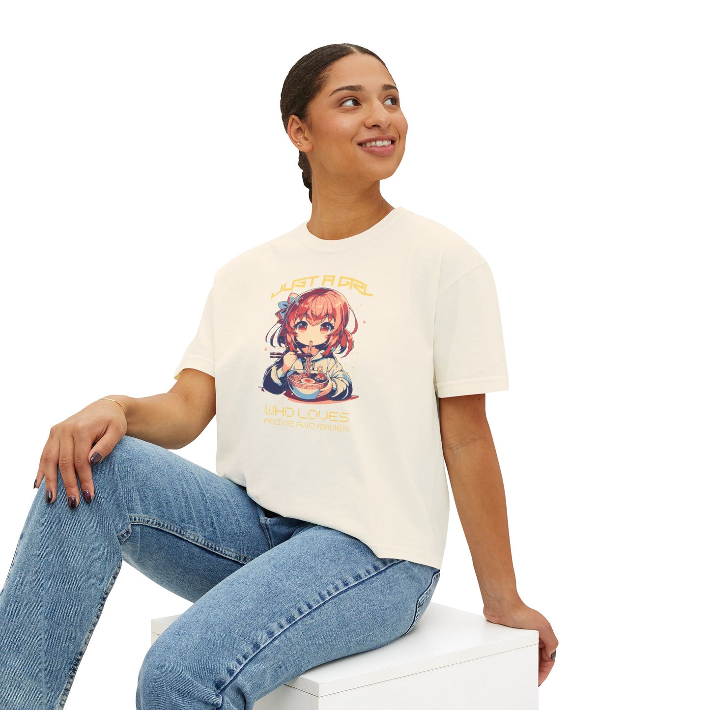 Anime & Ramen Women's Boxy Tee