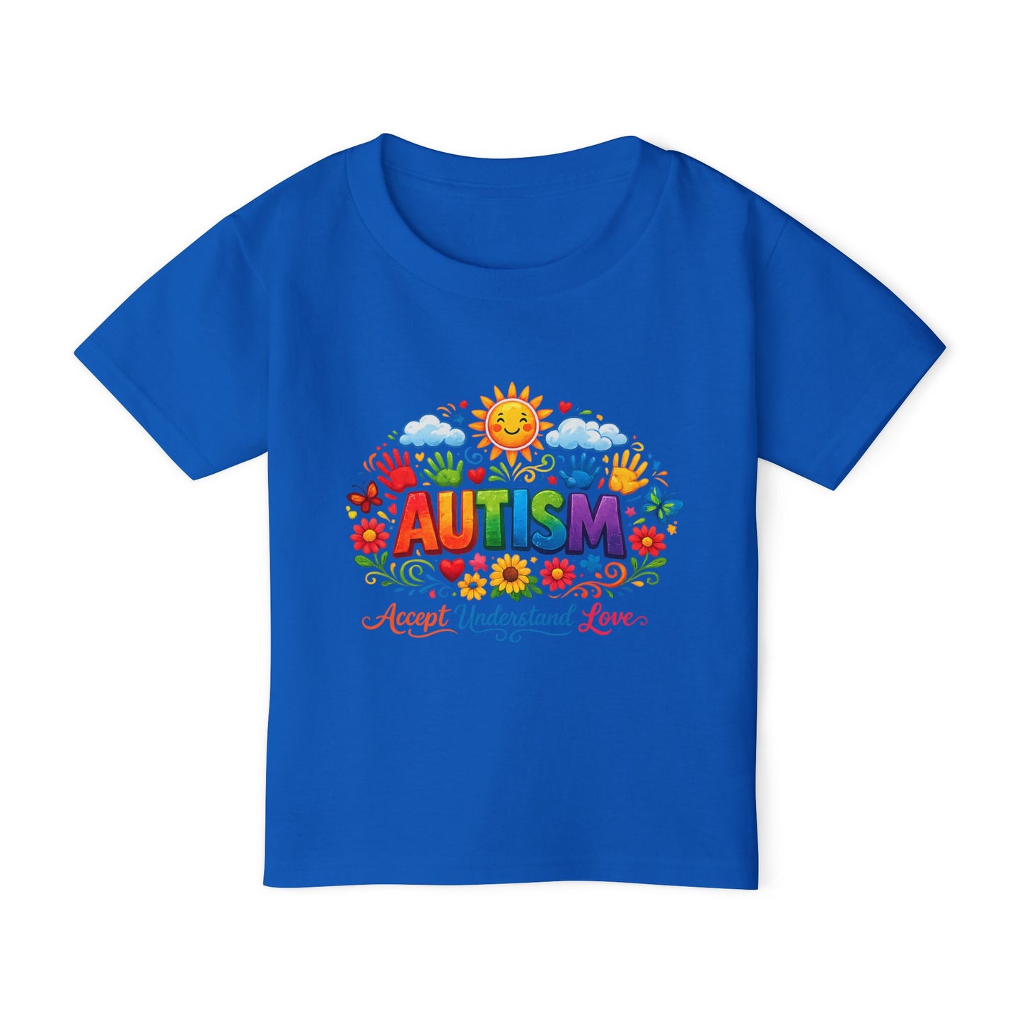 Autism Awareness Love Heavy Cotton™ Toddler T-shirt