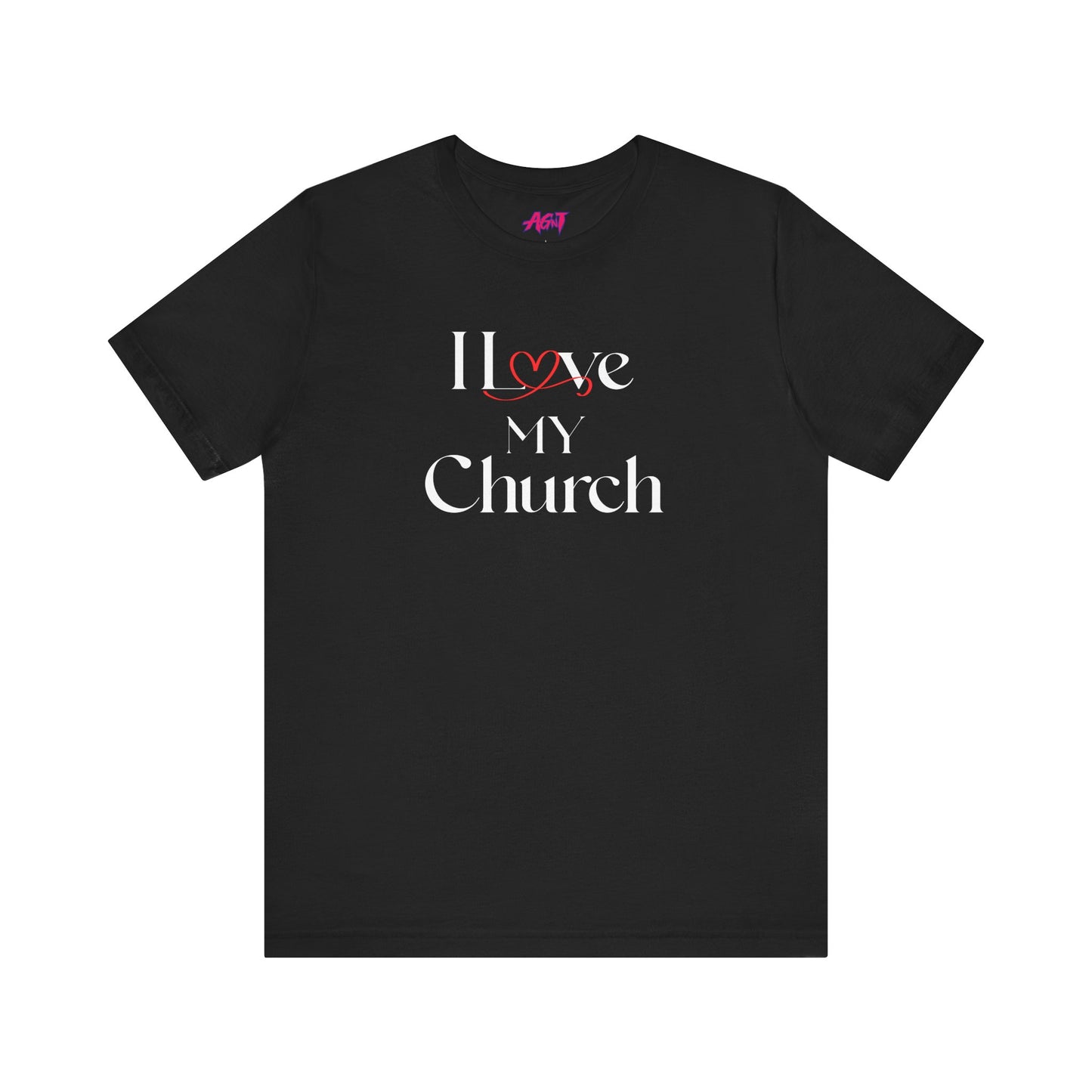 I LOVE MY CHURCH Unisex Jersey Short Sleeve Tee