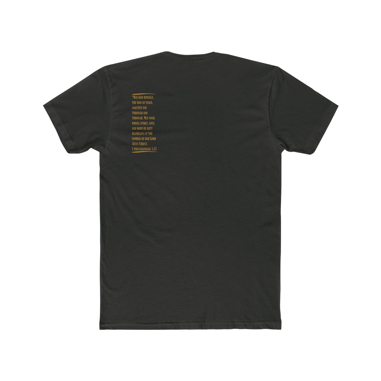 Sanctified Tan Men's Cotton Crew Tee