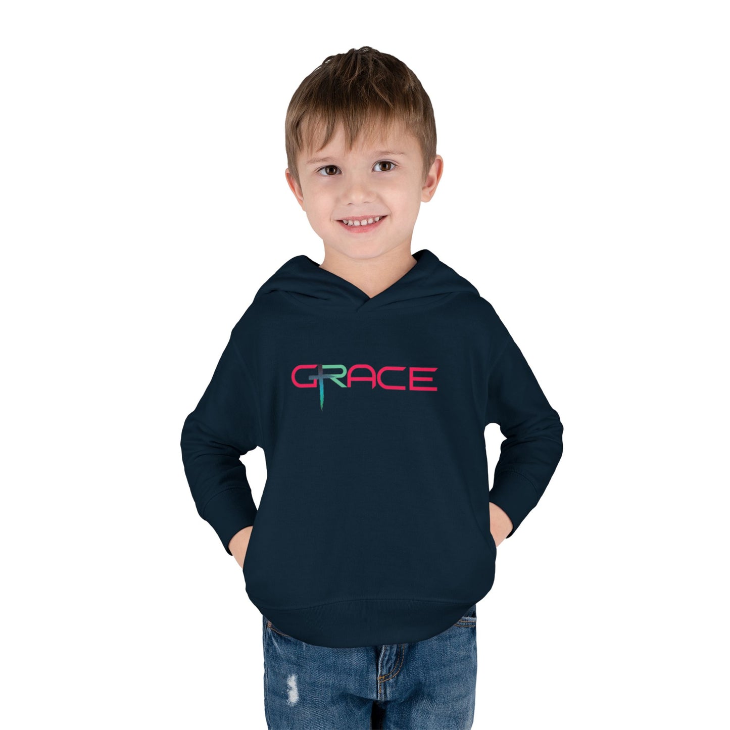 Grace Toddler Pullover Fleece Hoodie