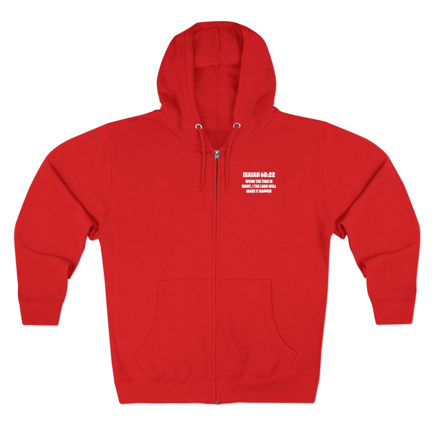 God's Plan Unisex Zip Hoodie