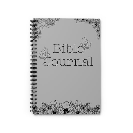 Bible Journal Spiral Notebook - Ruled Line