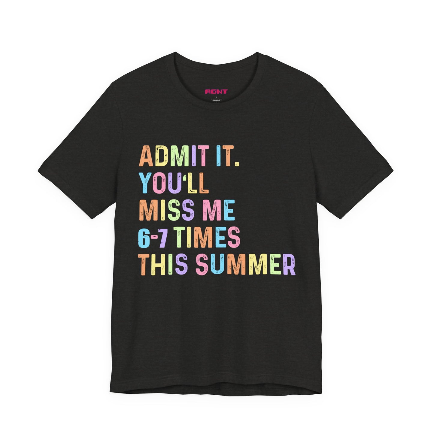 Admit it Unisex Jersey Short Sleeve Tee