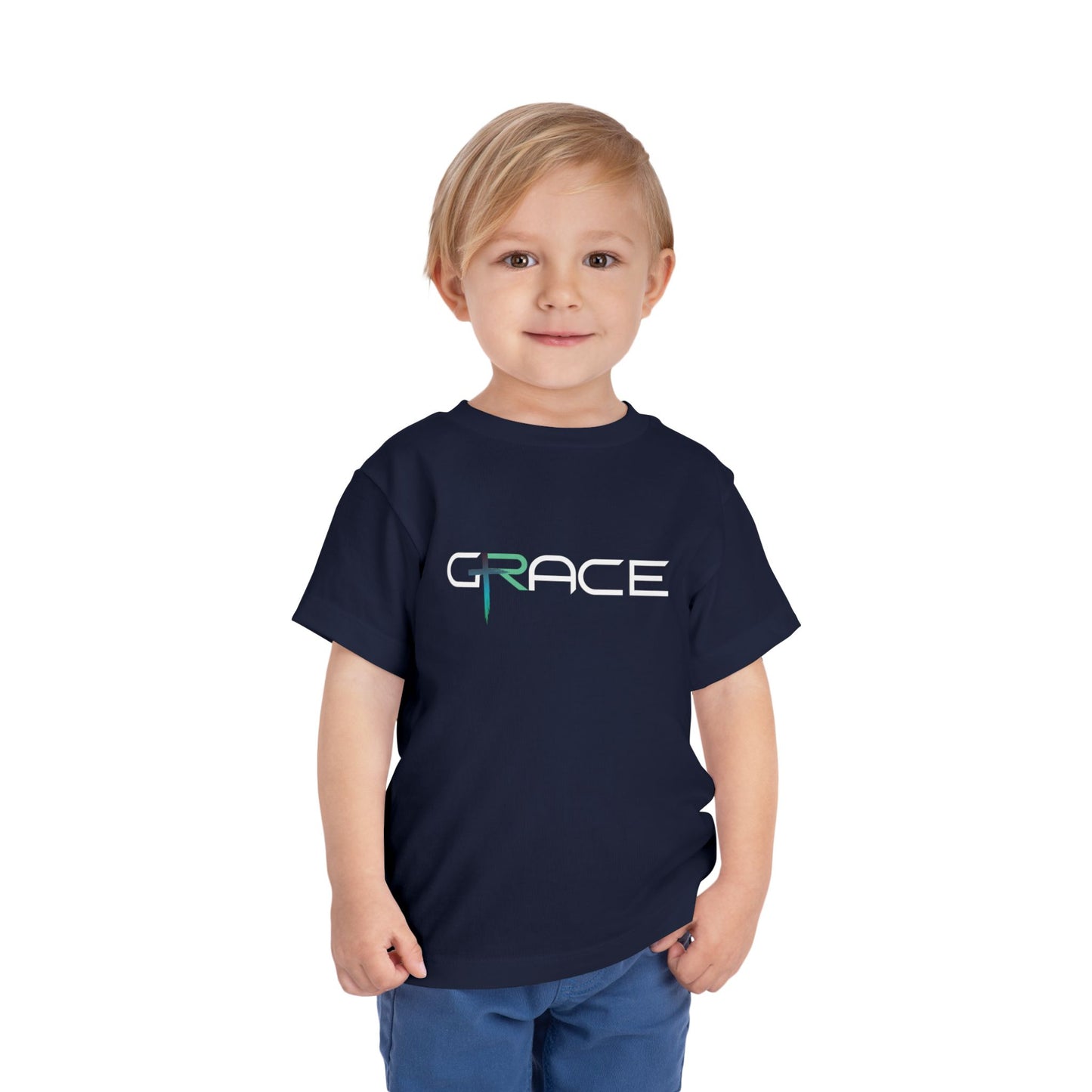 Grace darker color Toddler Short Sleeve Tee