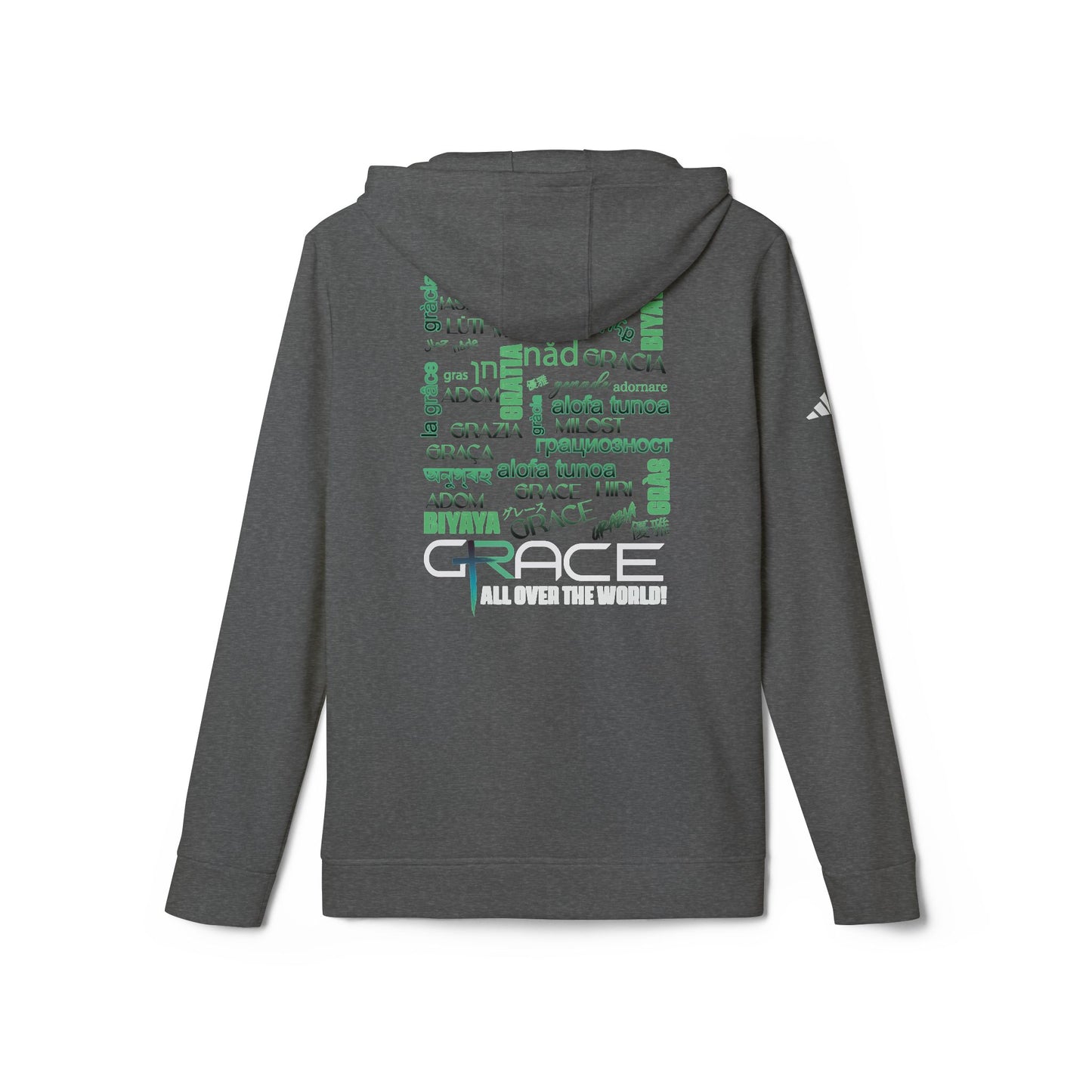 Grace all over the world! adidas® Unisex Fleece Hoodie