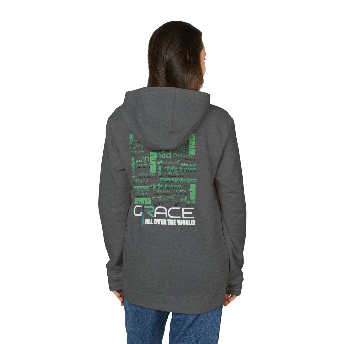 Grace all over the world! adidas® Unisex Fleece Hoodie