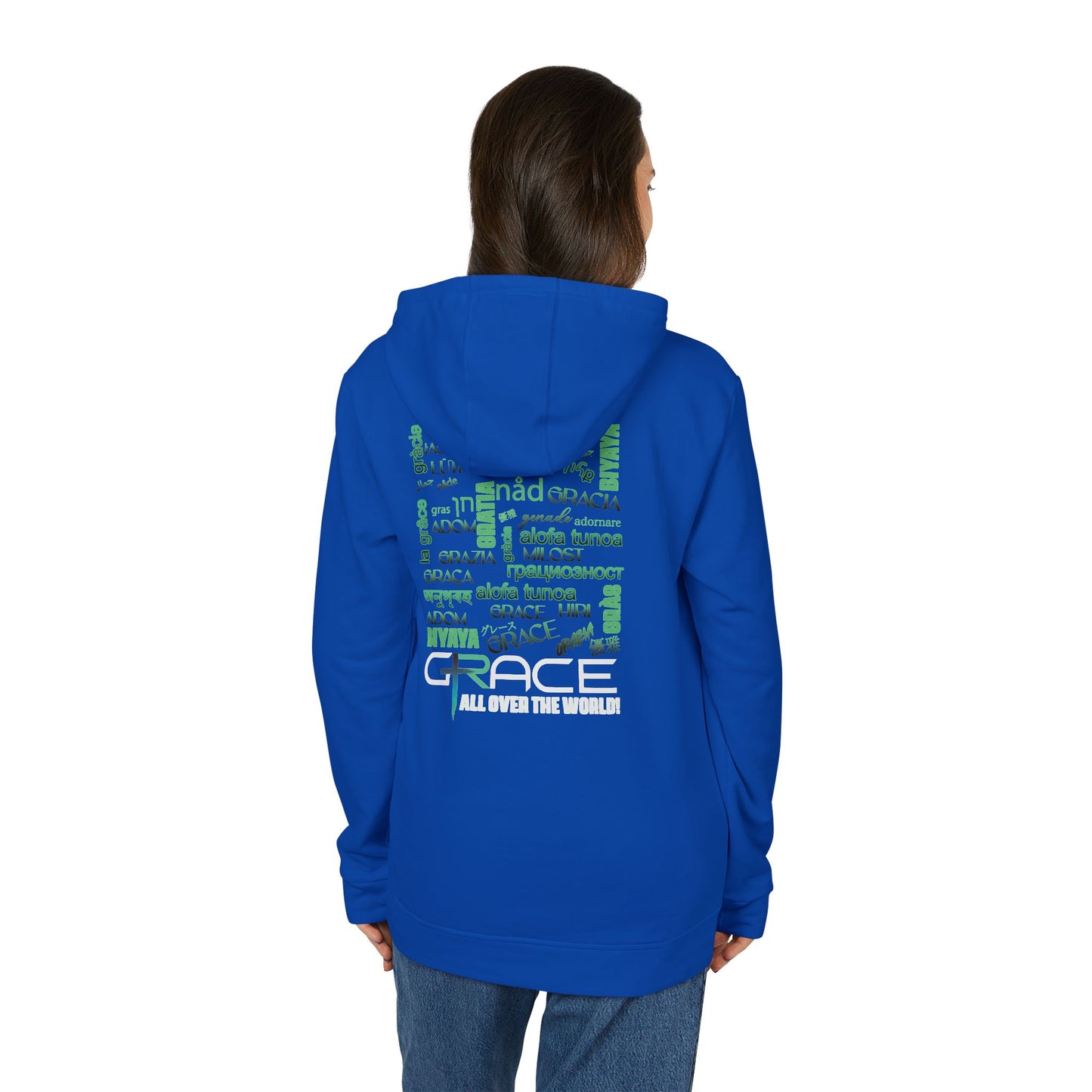 Grace all over the world! adidas® Unisex Fleece Hoodie