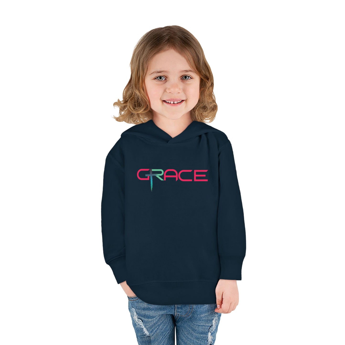 Grace Toddler Pullover Fleece Hoodie