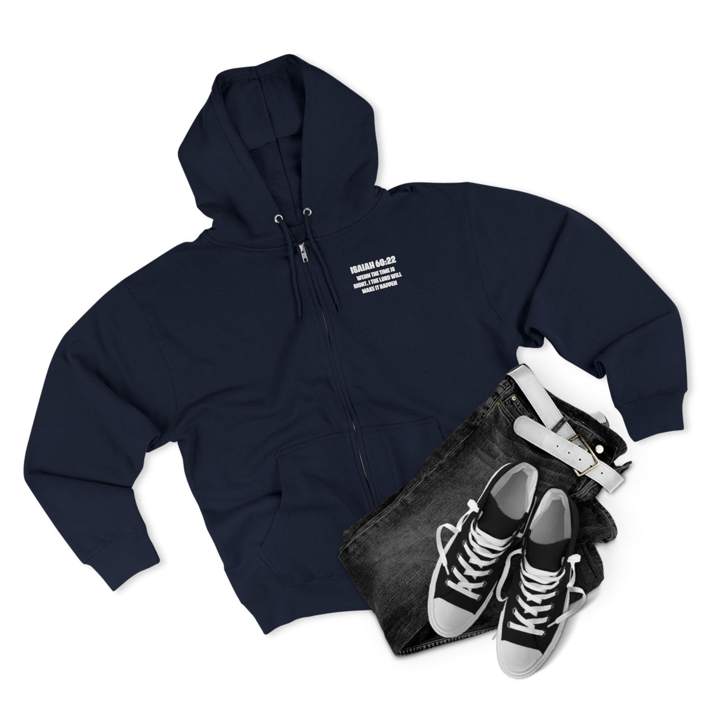 God's Plan Unisex Zip Hoodie