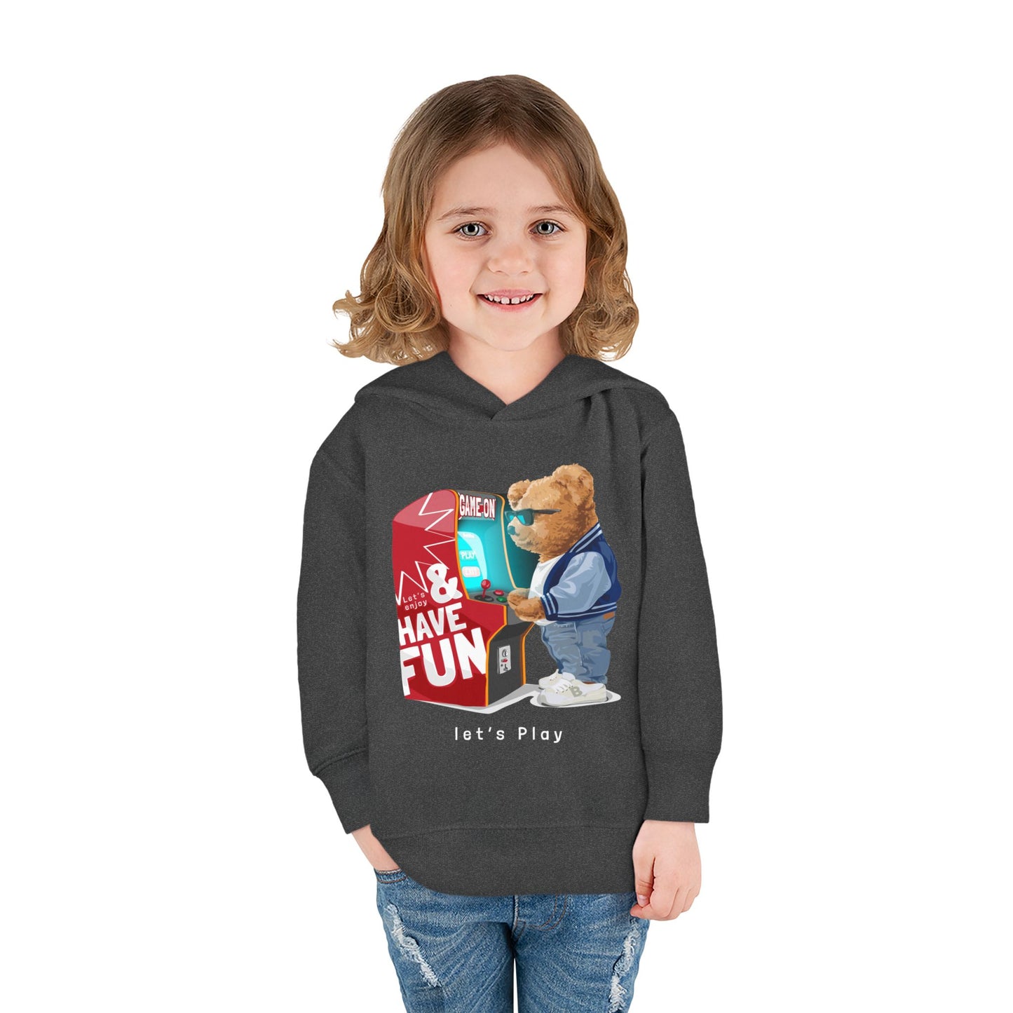 Play Games Toddler Pullover Fleece Hoodie