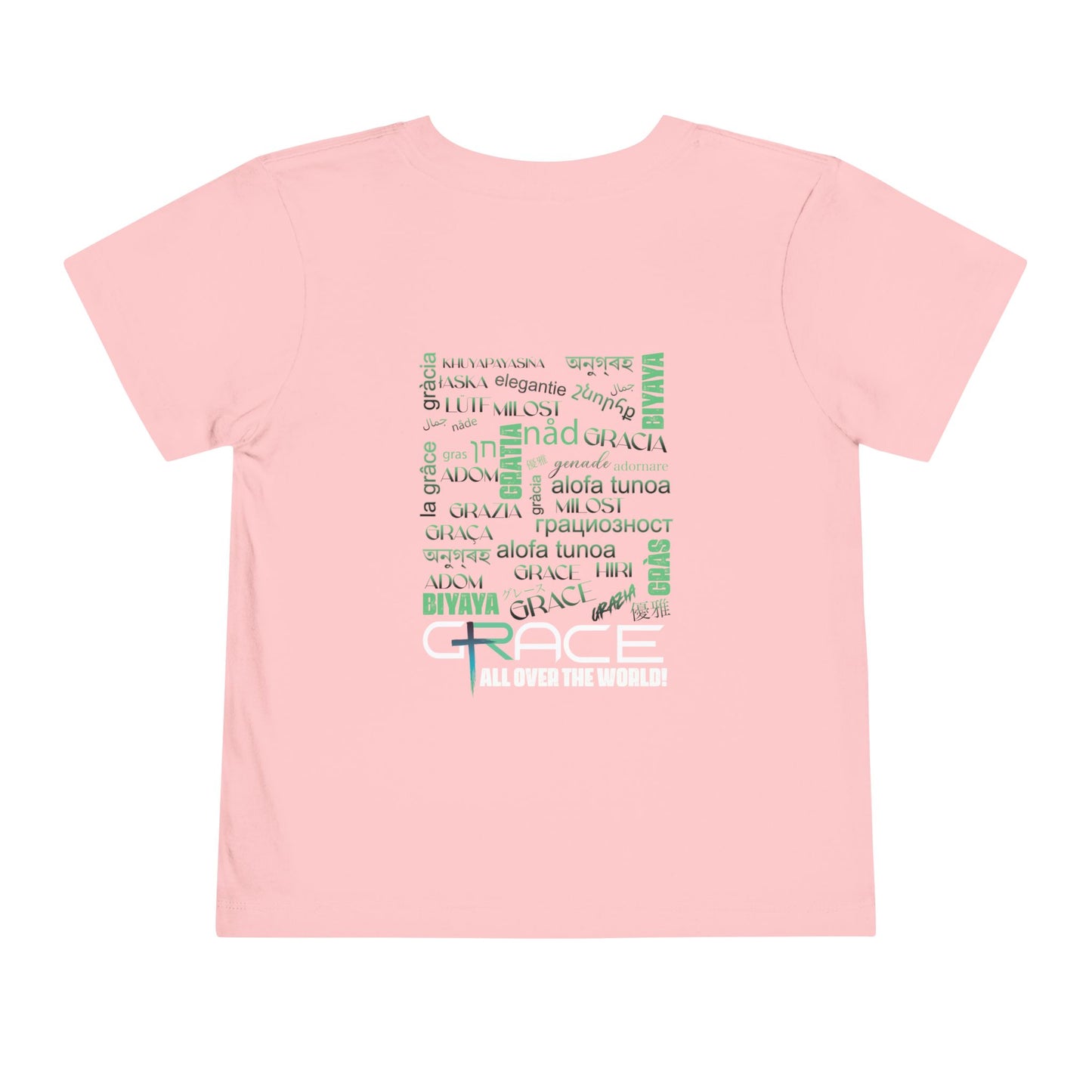 Grace darker color Toddler Short Sleeve Tee