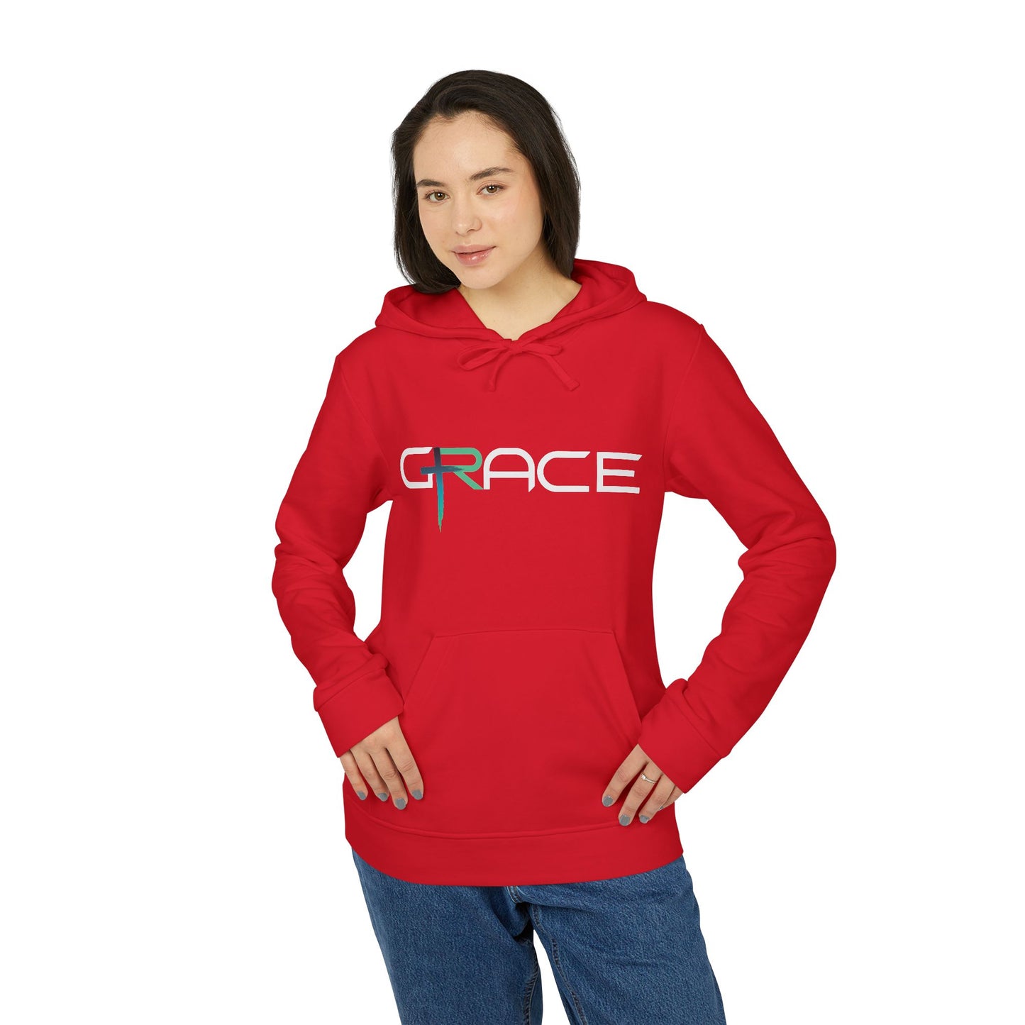 Grace all over the world! adidas® Unisex Fleece Hoodie