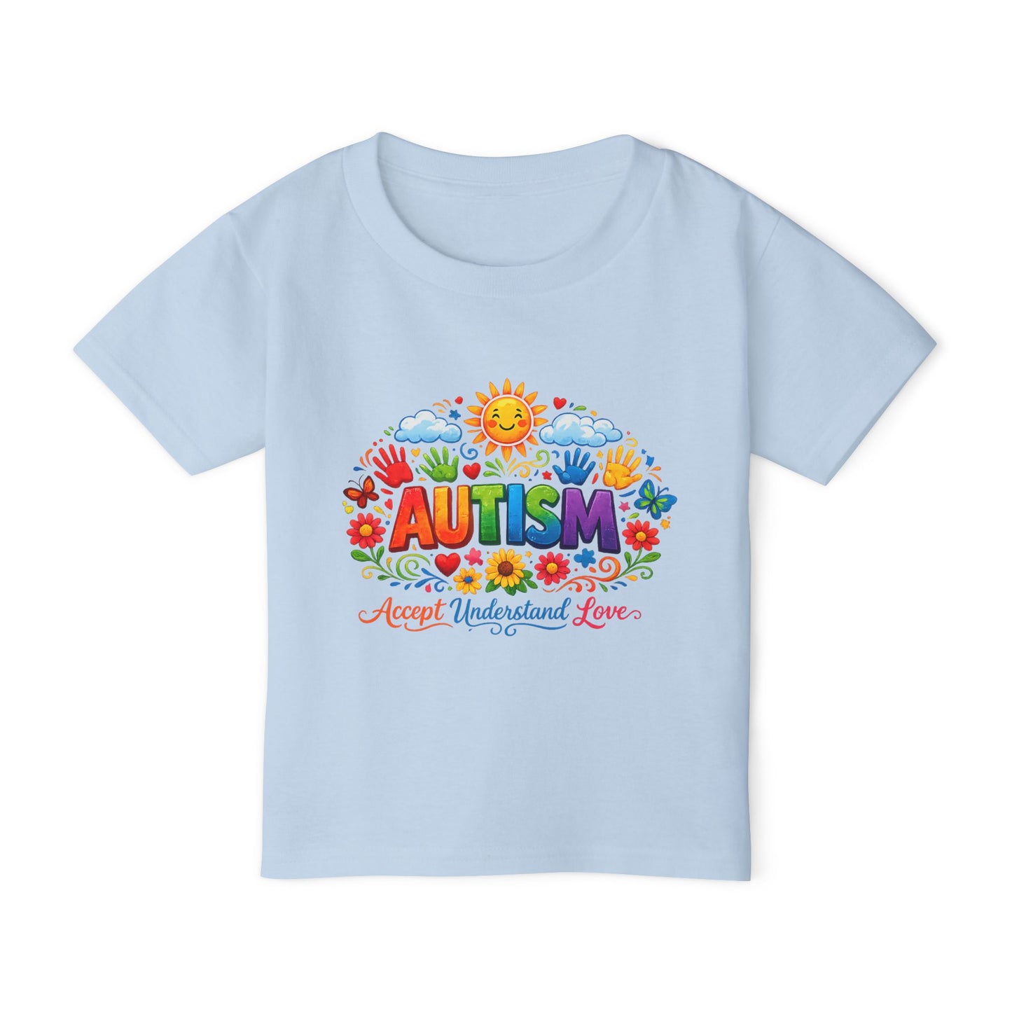 Autism Awareness Love Heavy Cotton™ Toddler T-shirt
