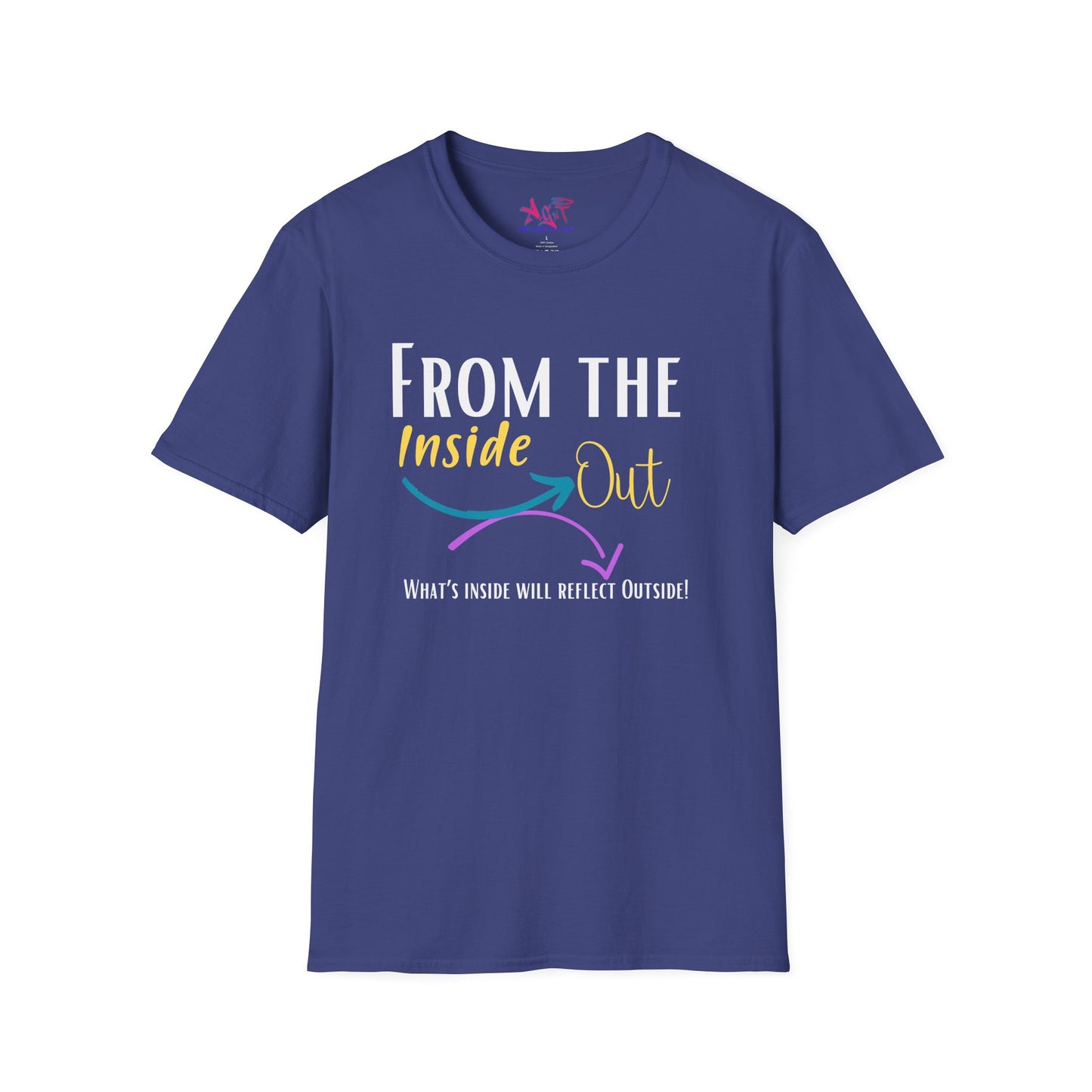 From the inside out! Unisex Softstyle T-Shirt