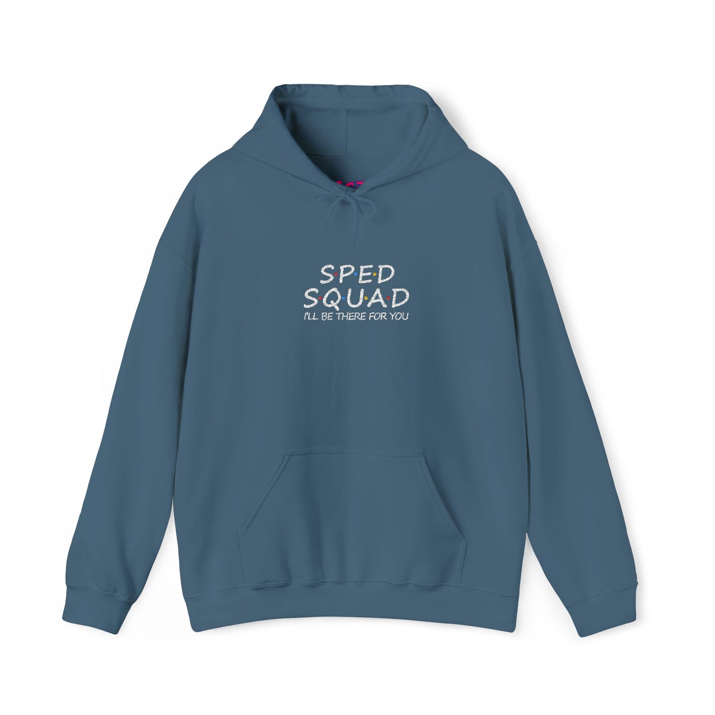 Sped Squad Embroidered Unisex Heavy Blend™ Hooded Sweatshirt