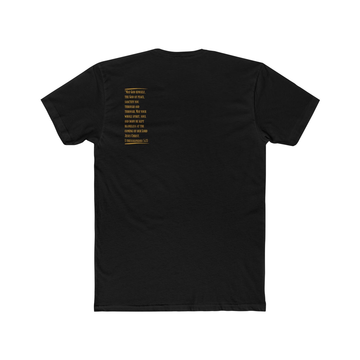 Sanctified Tan Men's Cotton Crew Tee