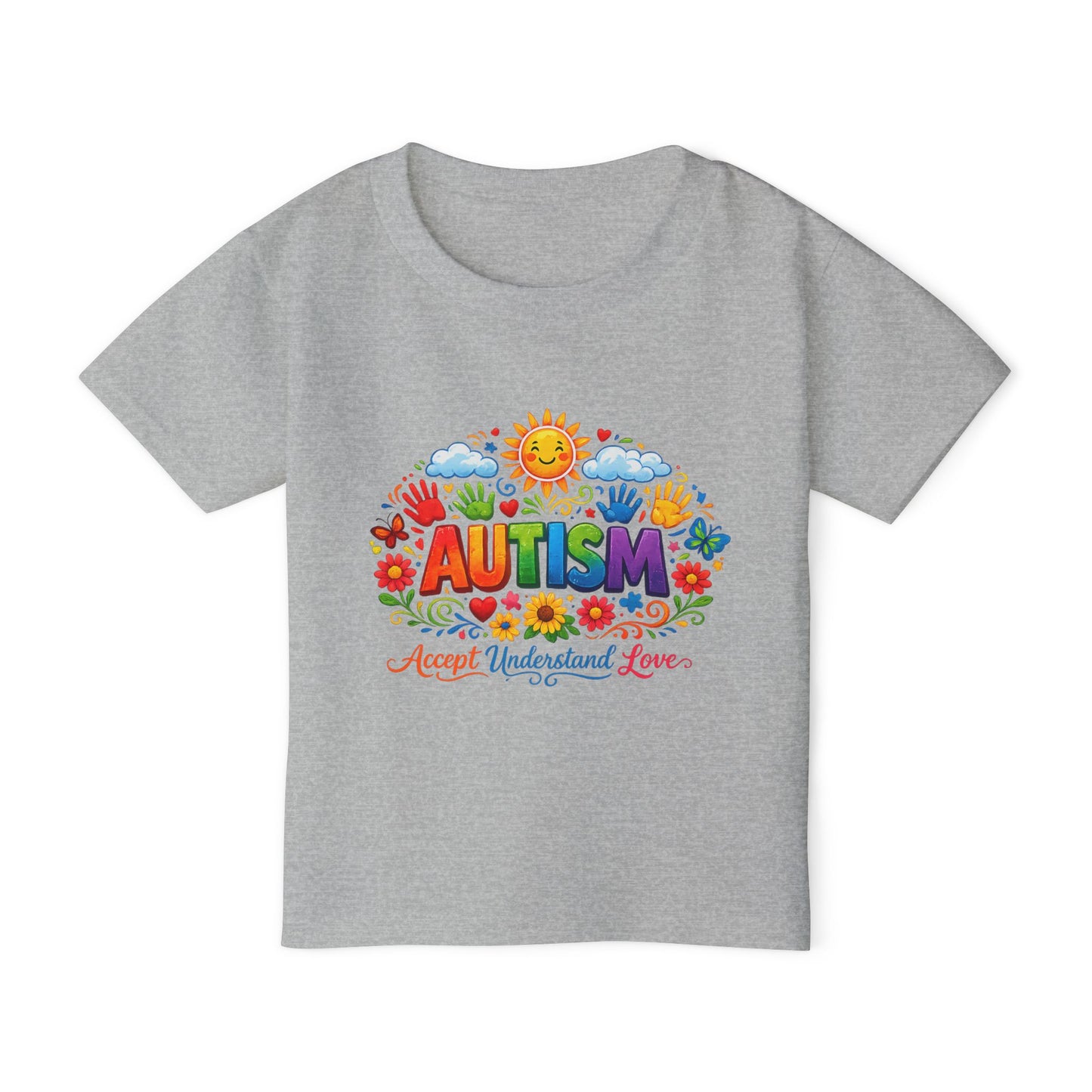 Autism Awareness Love Heavy Cotton™ Toddler T-shirt