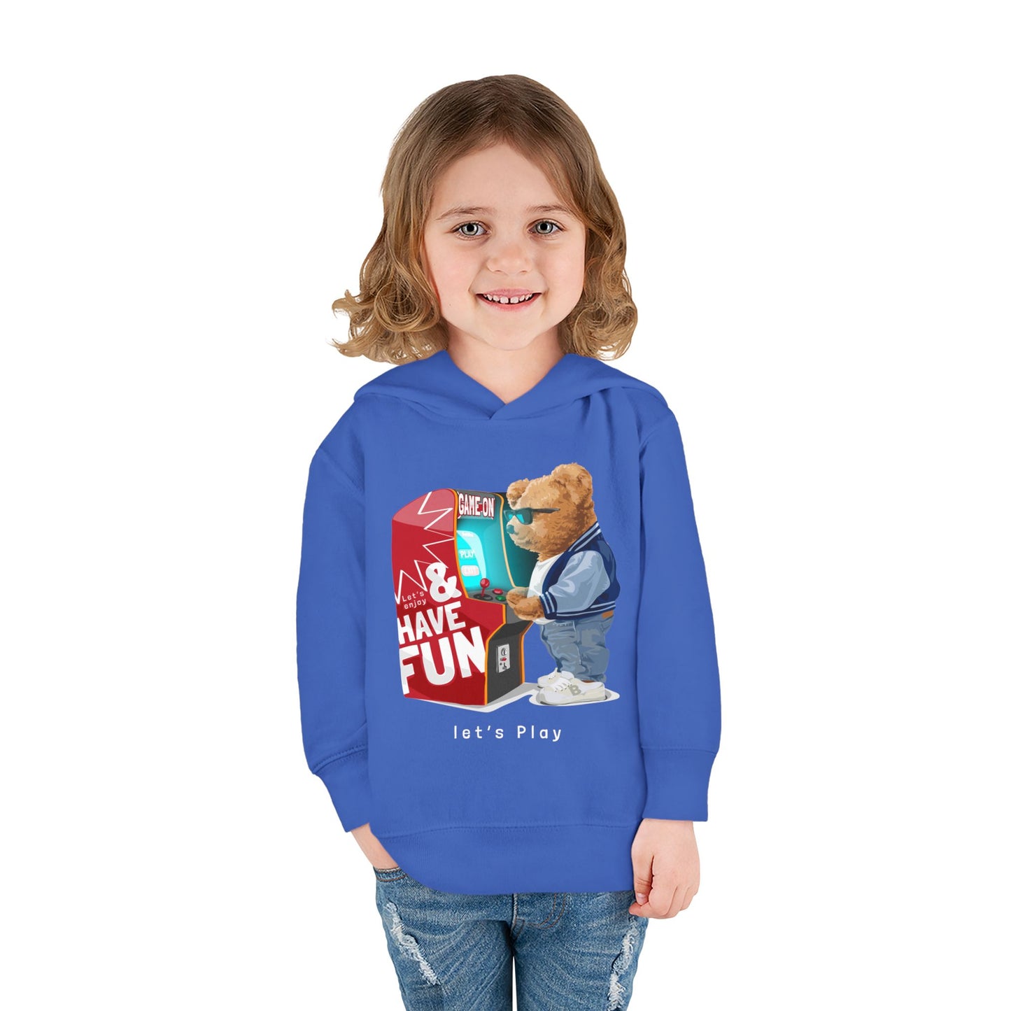 Play Games Toddler Pullover Fleece Hoodie