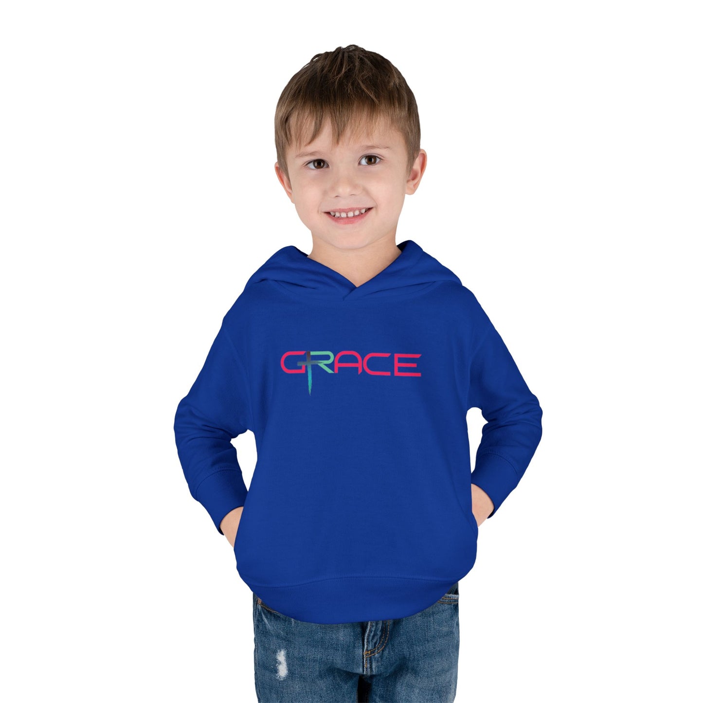 Grace Toddler Pullover Fleece Hoodie