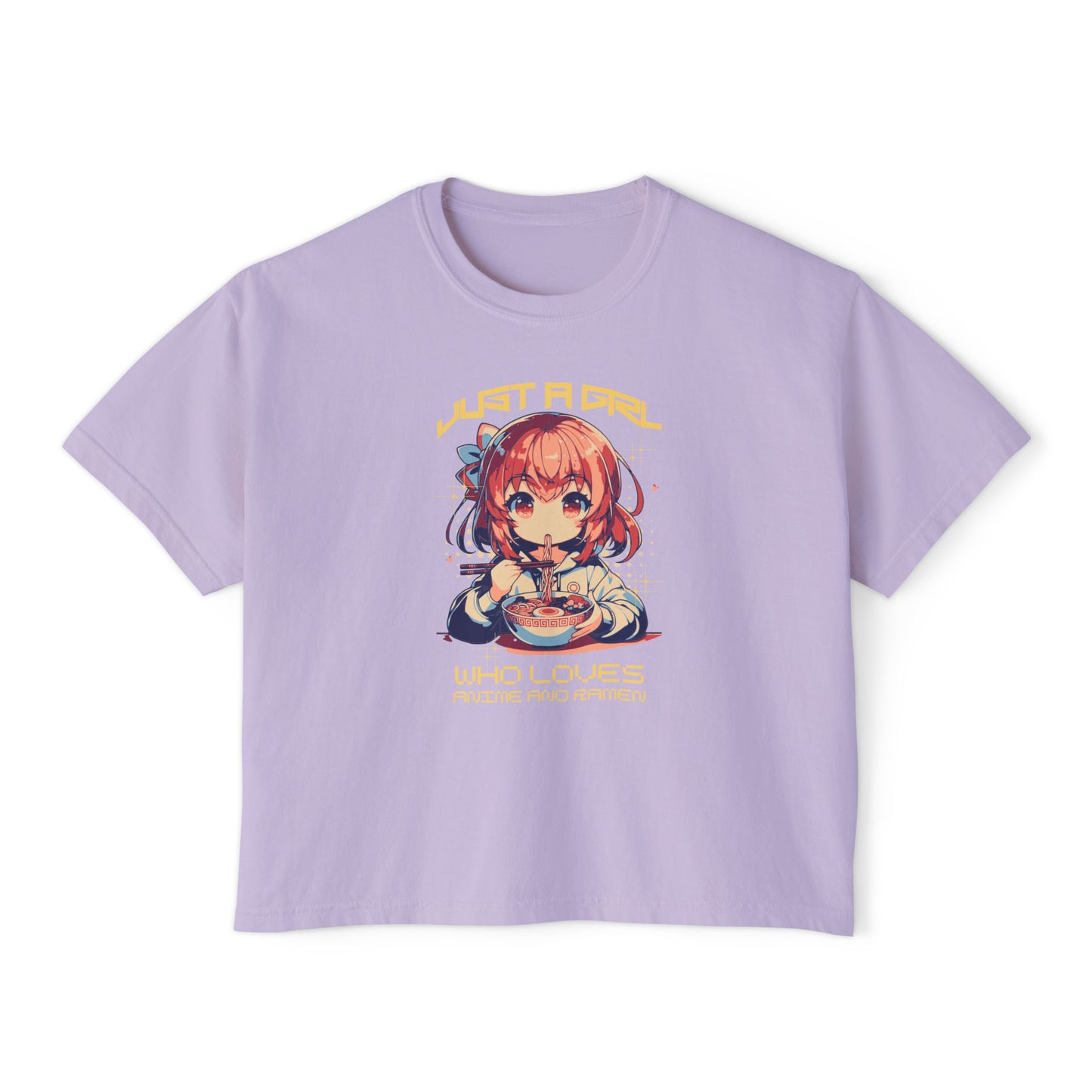 Anime & Ramen Women's Boxy Tee
