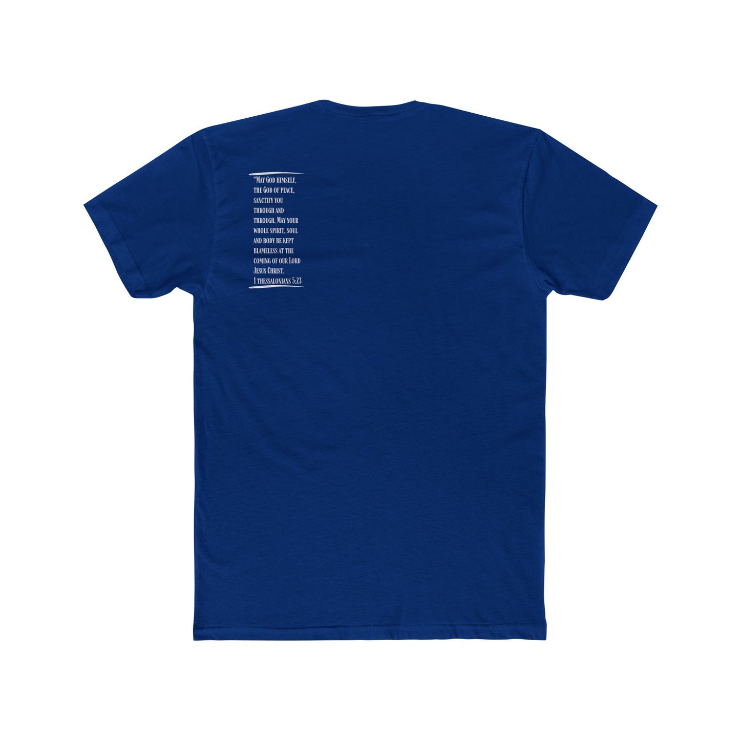 Sanctified WhFrt/BLK Cotton Crew Tee