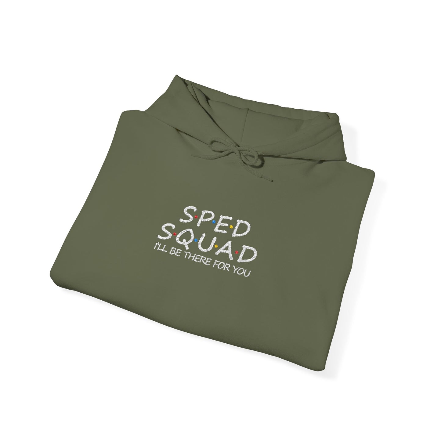 Sped Squad Embroidered Unisex Heavy Blend™ Hooded Sweatshirt
