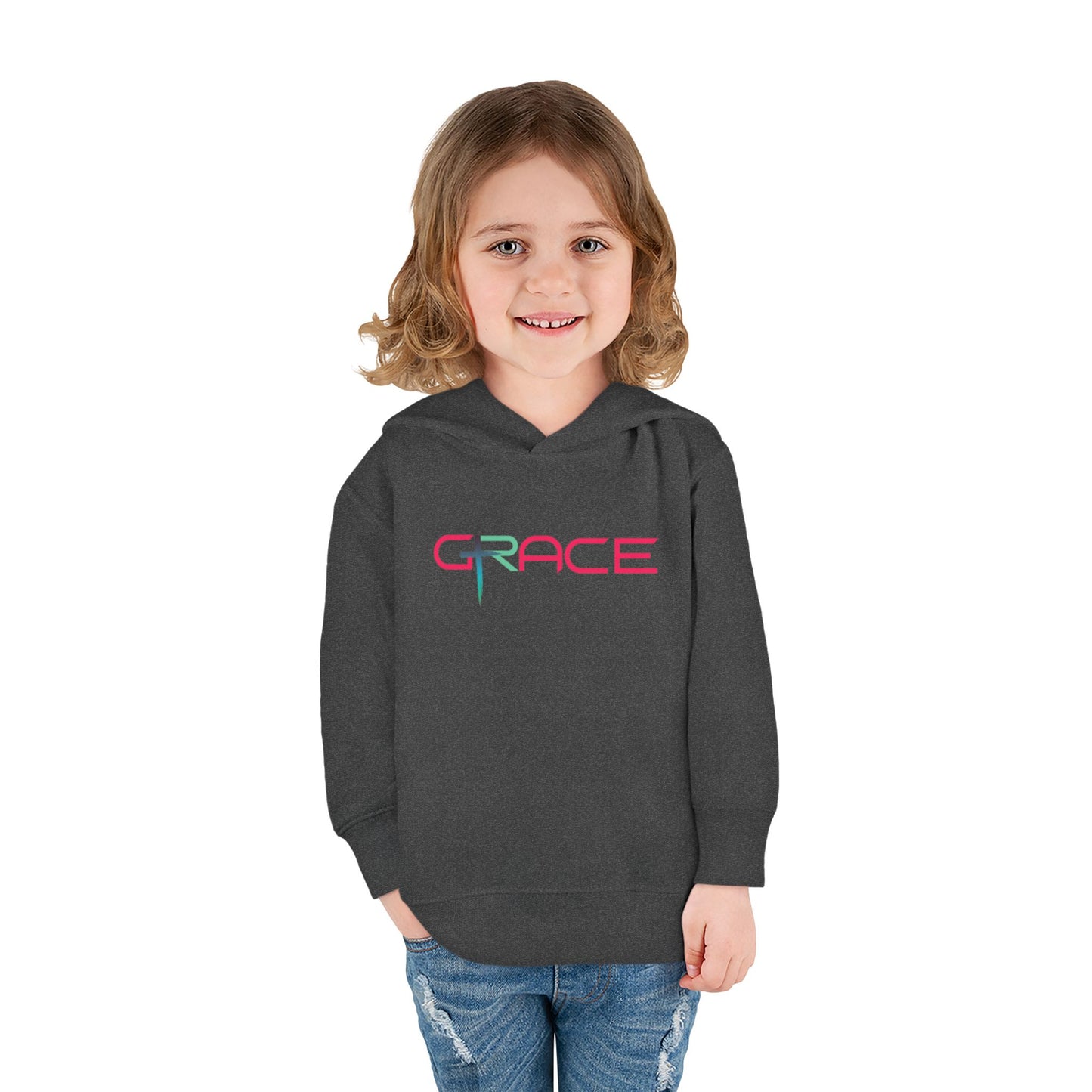 Grace Toddler Pullover Fleece Hoodie