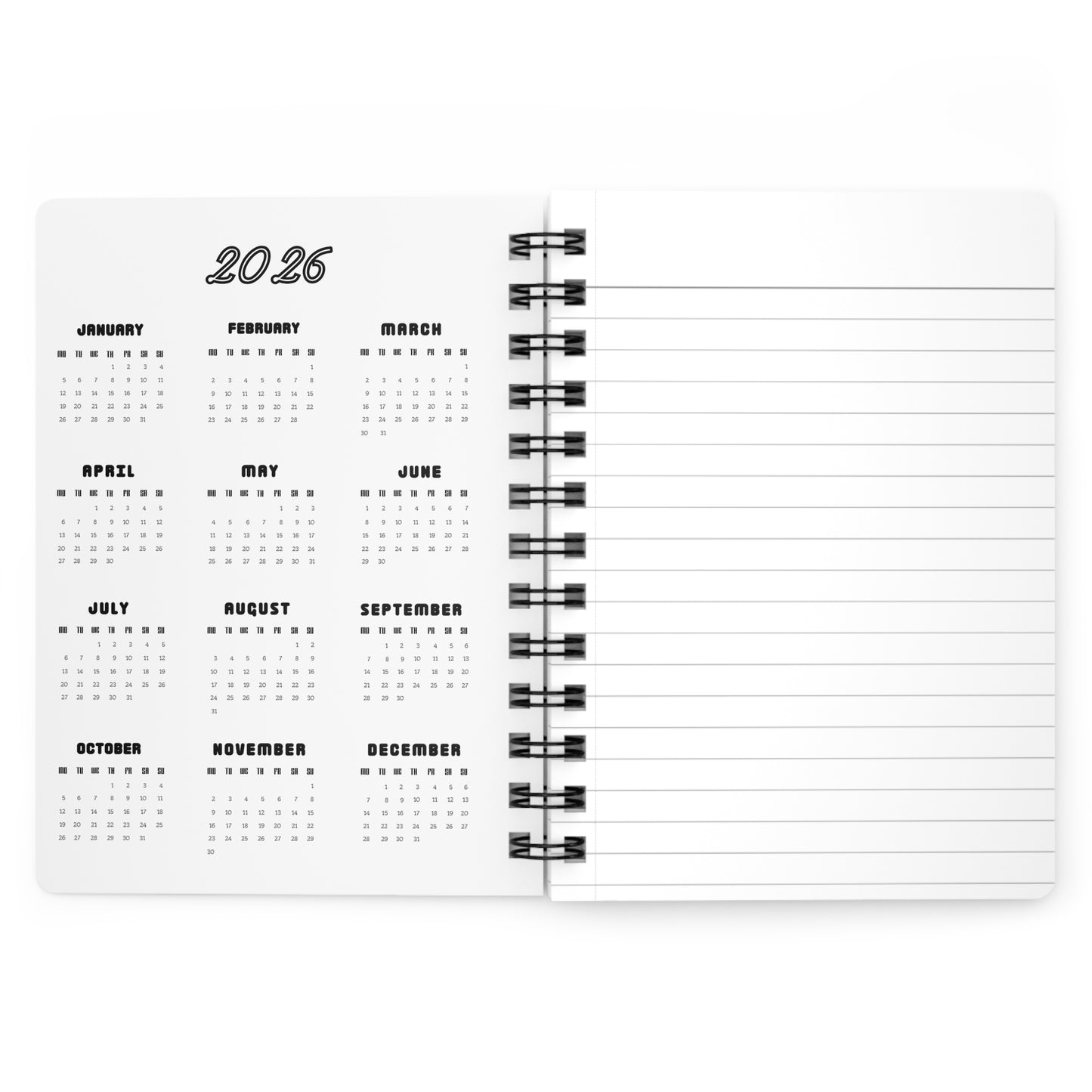 Teacher Things Spiral Bound Journal