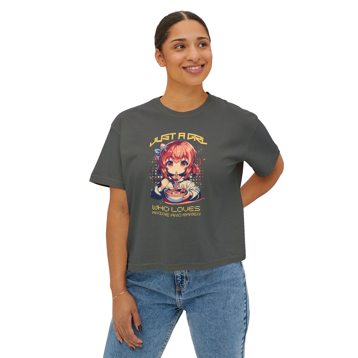 Anime & Ramen Women's Boxy Tee