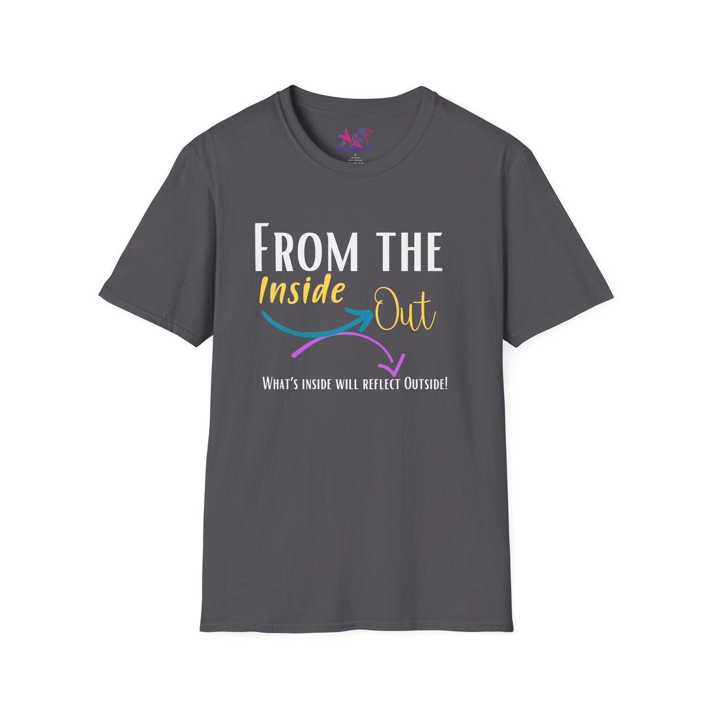 From the inside out! Unisex Softstyle T-Shirt